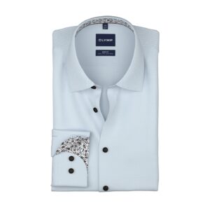 Hemd Herren Bleu – OLYMP Level Five 24/Seven Body Fit