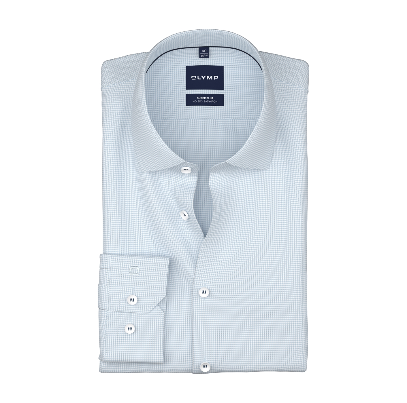 Hemd Herren Bleu – No 6 six D.2217 Super Slim