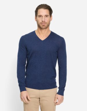 Pullover Herren Anthrazit – OLYMP Casual Strick Regular Fit