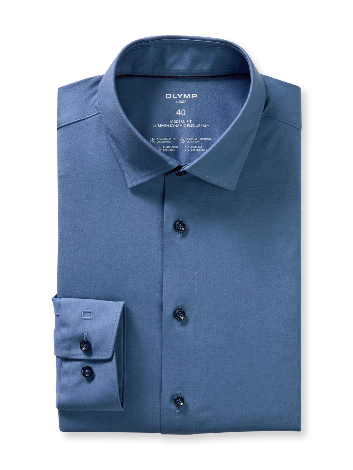 Hemd Herren Bordeaux – OLYMP Luxor 24/Seven Modern Fit