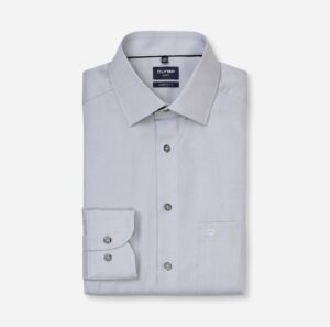 Hemd Herren Silbergrau – OLYMP Luxor Modern Fit