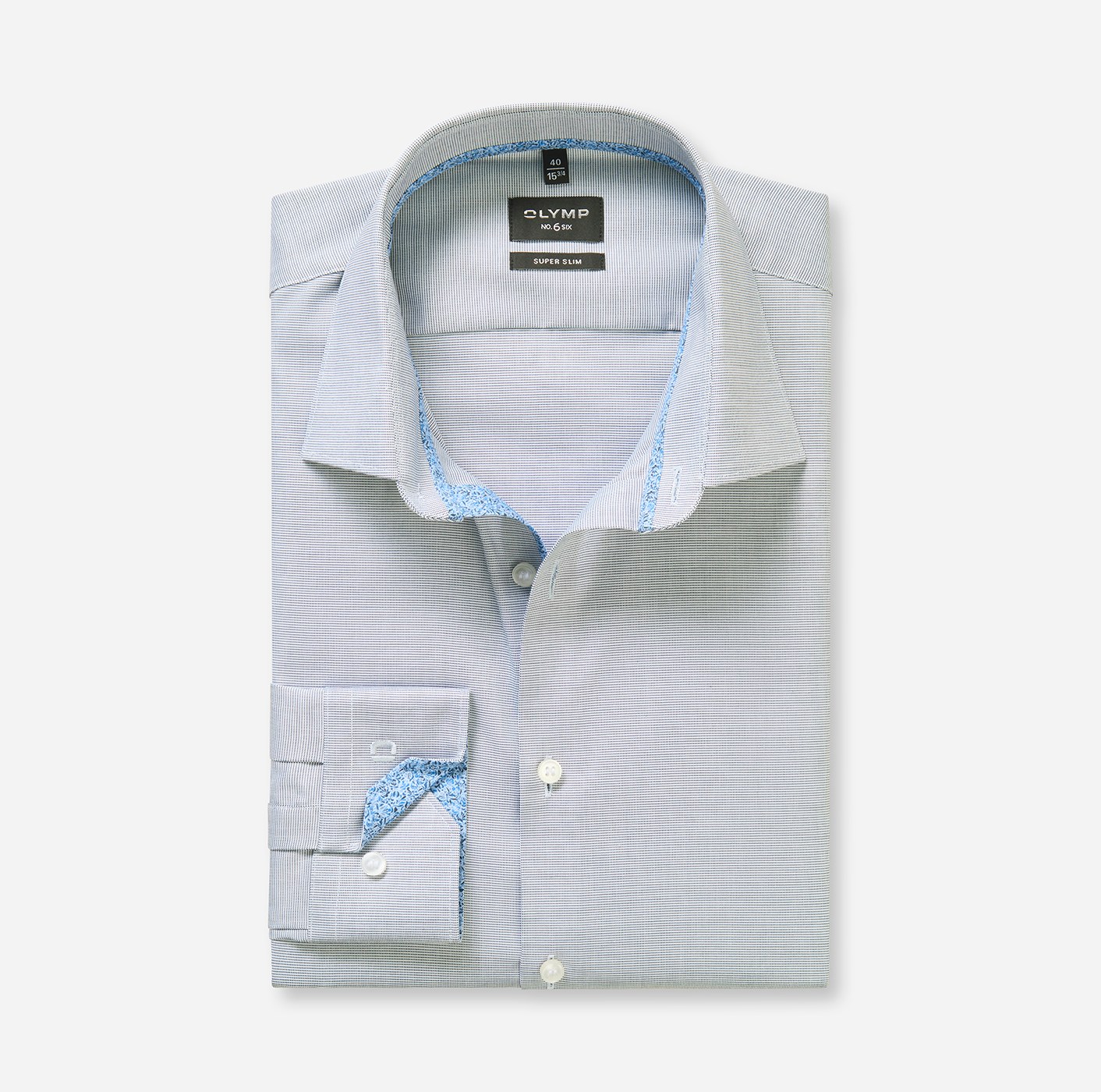 Hemd Herren Marine – OLYMP No. Six Super Slim