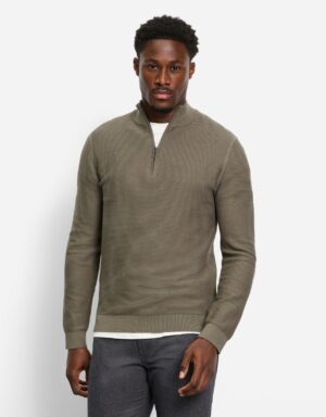 Pullover Herren Blau – OLYMP Casual Strick Regular Fit