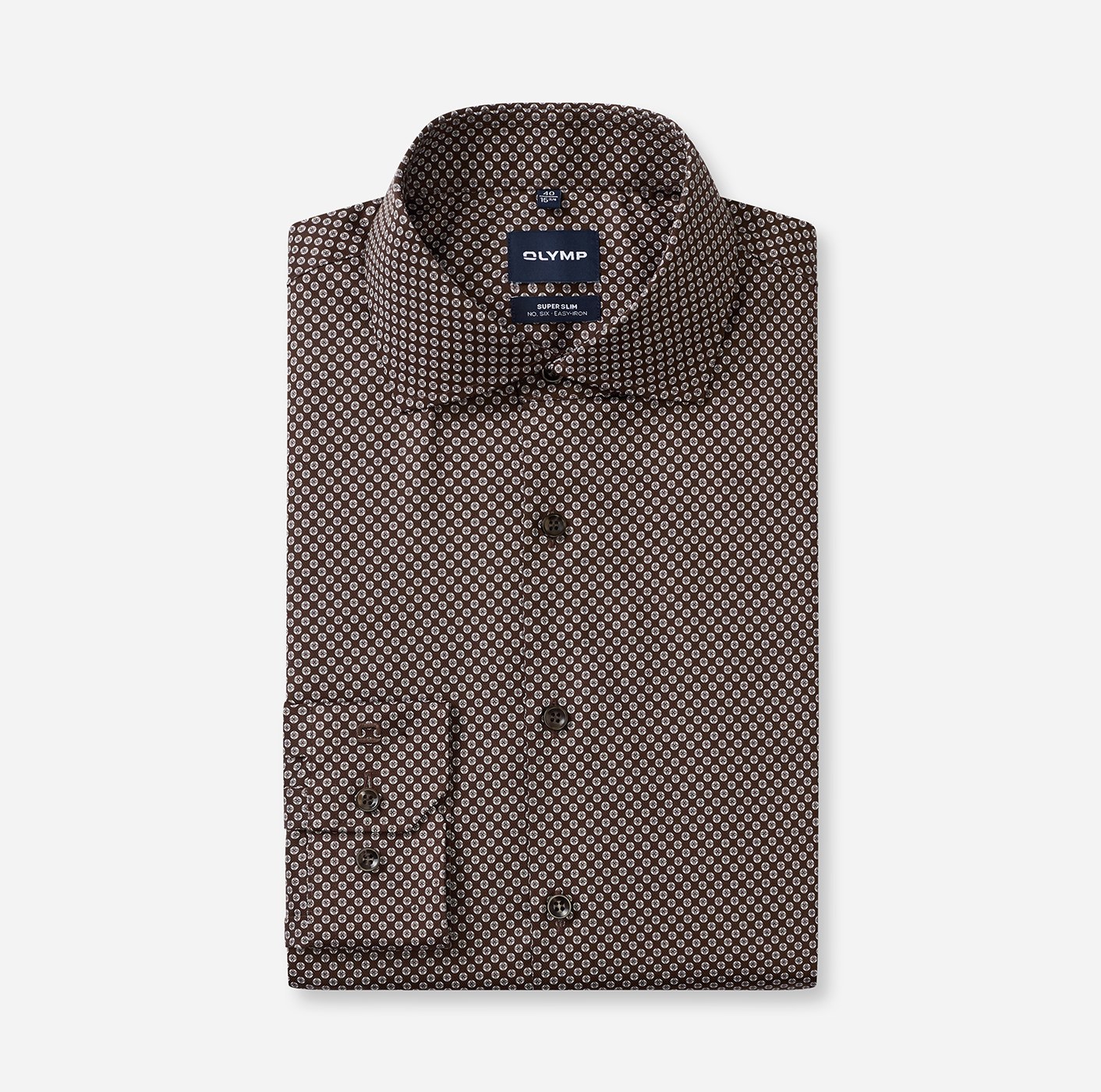 Hemd Herren Bordeaux – OLYMP No. Six Super Slim