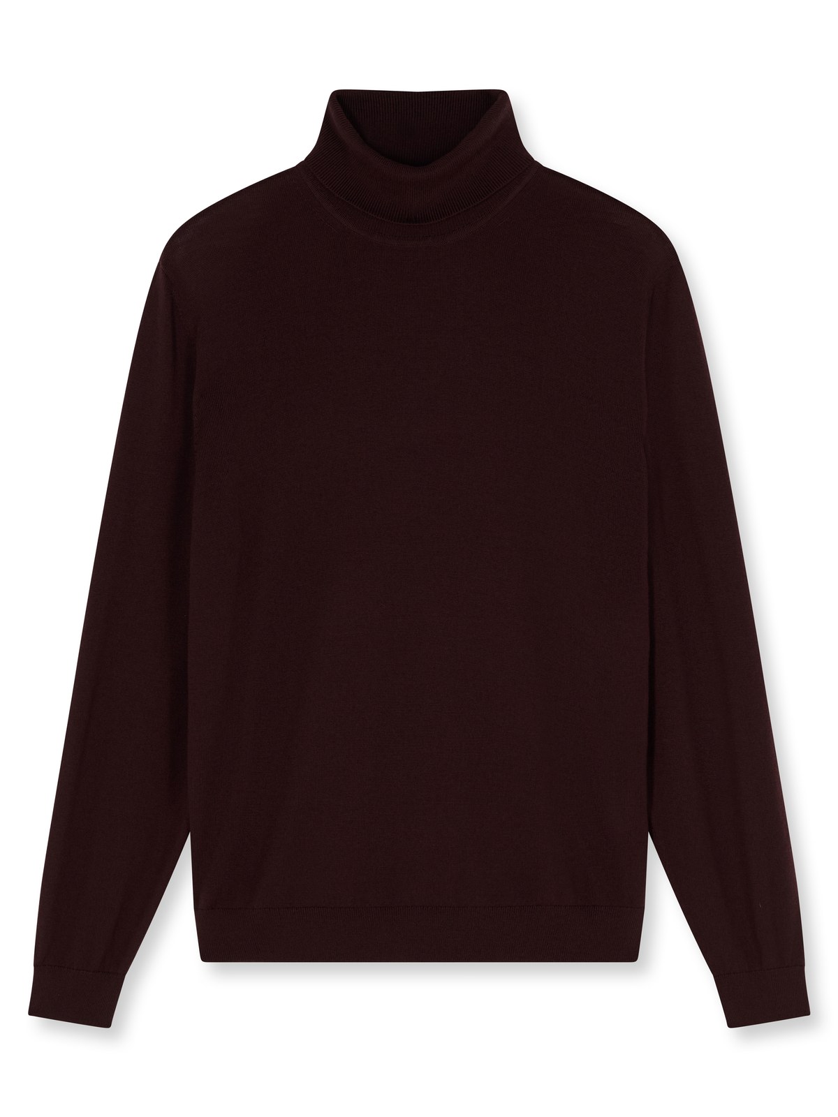 Pullover Herren Bordeaux – OLYMP Casual Strick Modern Fit, Detailansicht