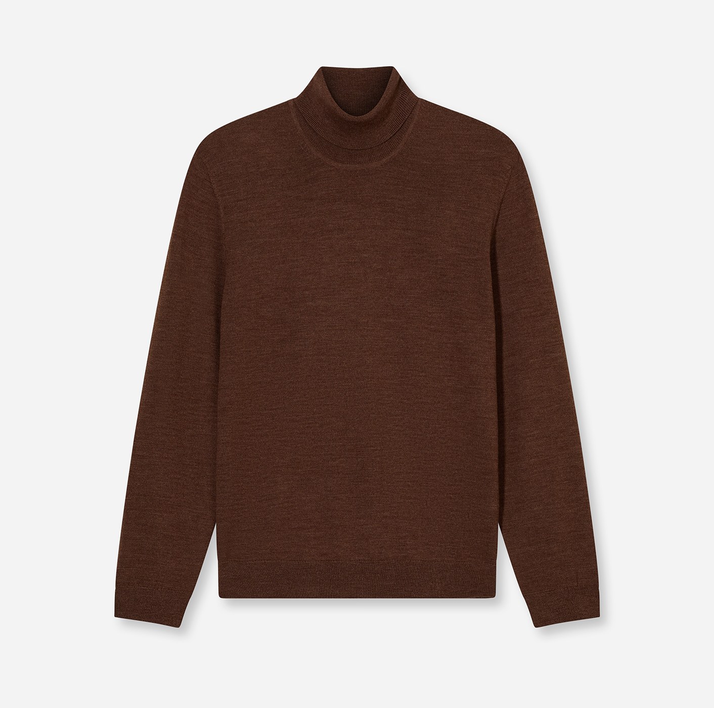 Pullover Herren Braun – OLYMP Casual Strick Modern Fit, Detailansicht