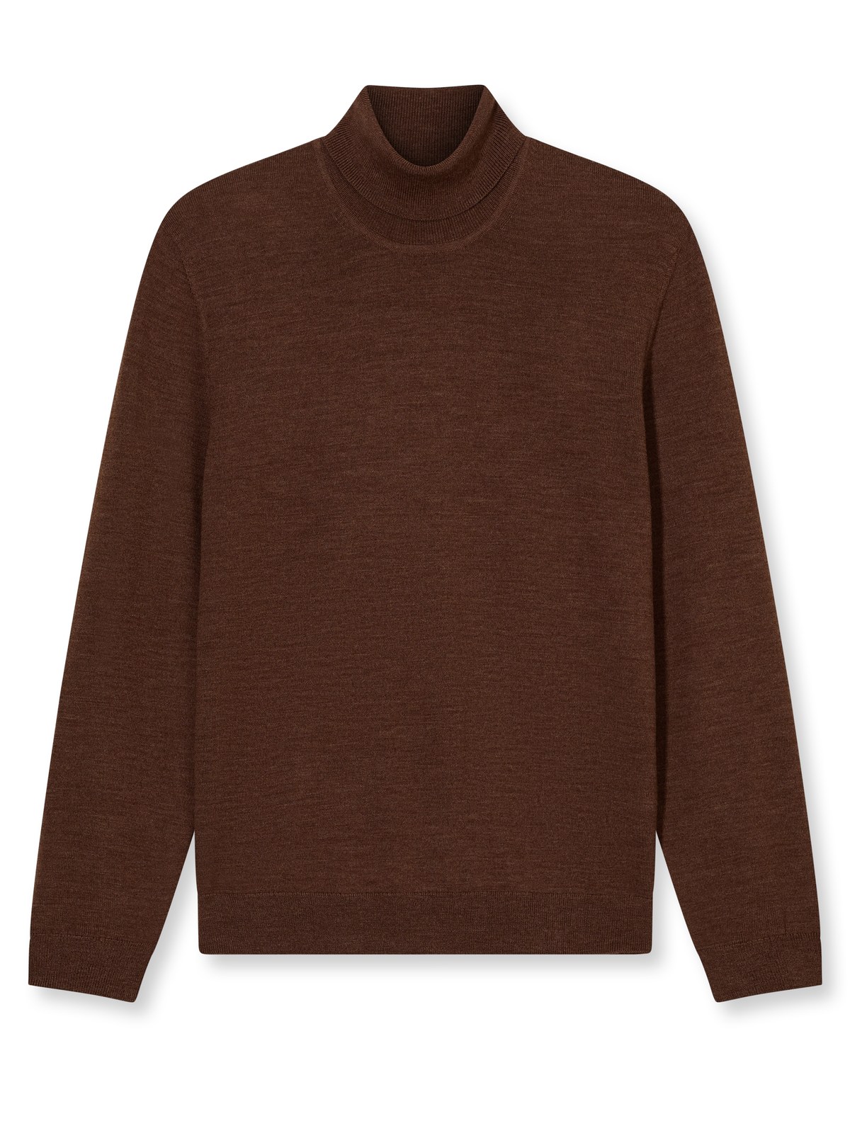 Pullover Herren Braun – OLYMP Casual Strick Modern Fit, Detailansicht