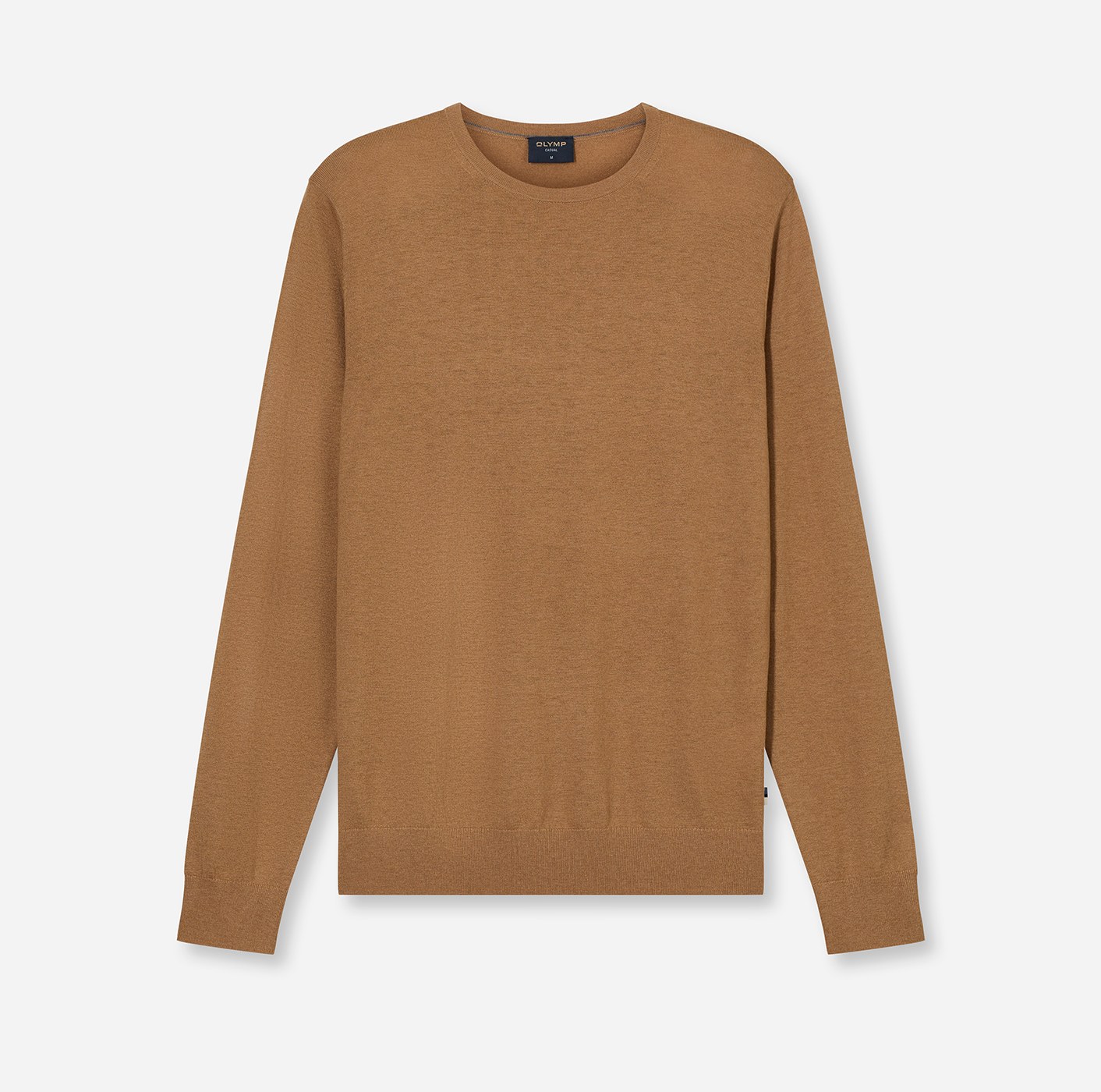 Pullover Herren Nougat – OLYMP Casual Strick Body Fit