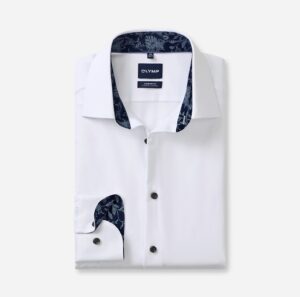 Hemd Herren Weiß – OLYMP Luxor 24/Seven Comfort Fit