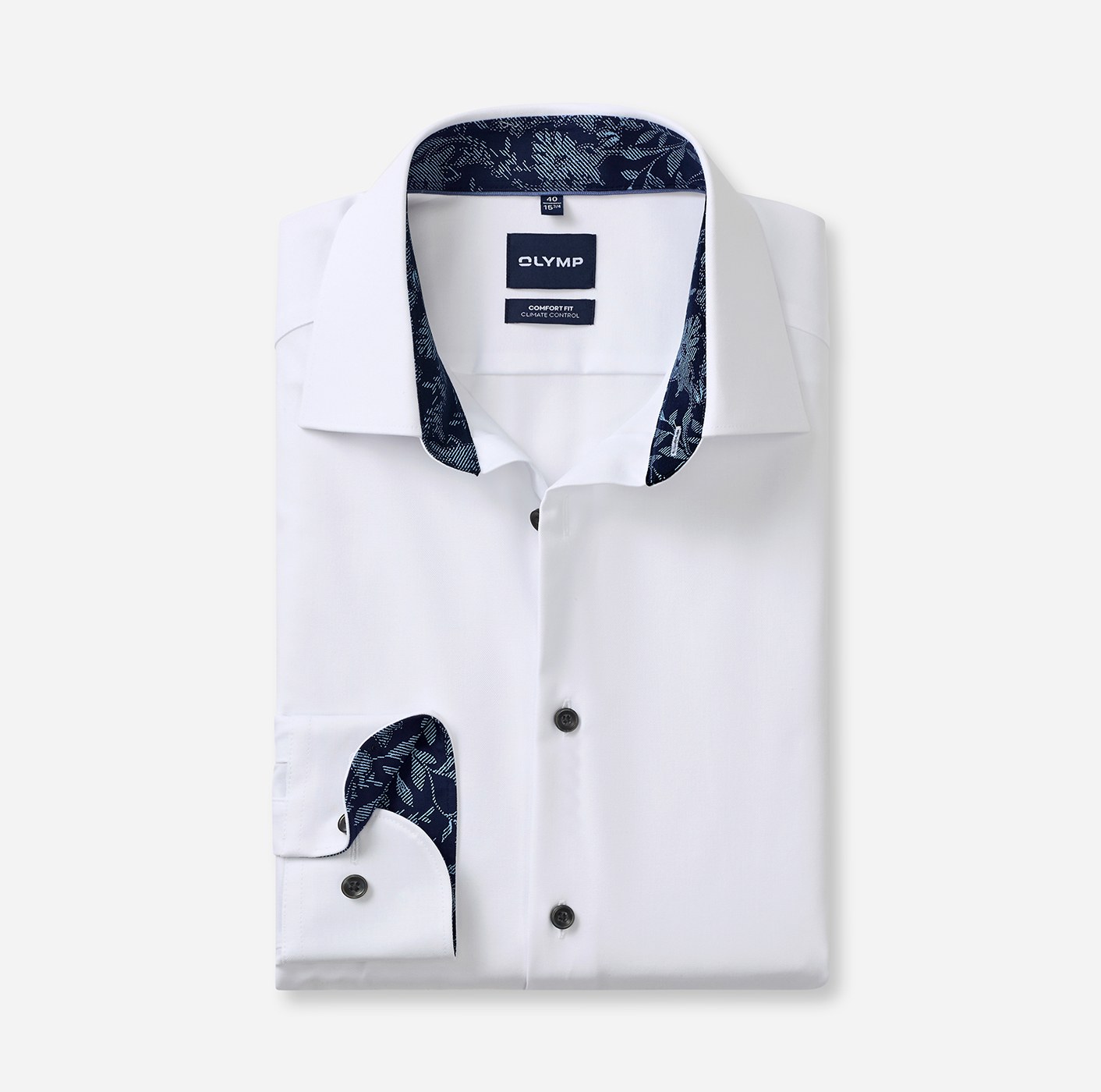 Hemd Herren Weiß – OLYMP Luxor 24/Seven Comfort Fit