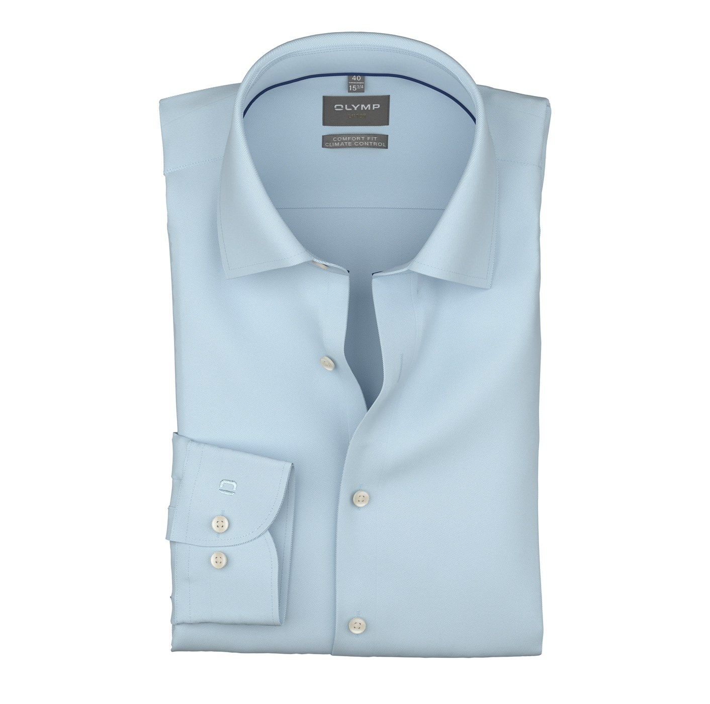 Hemd Herren Bleu – OLYMP Luxor 24/Seven Comfort Fit