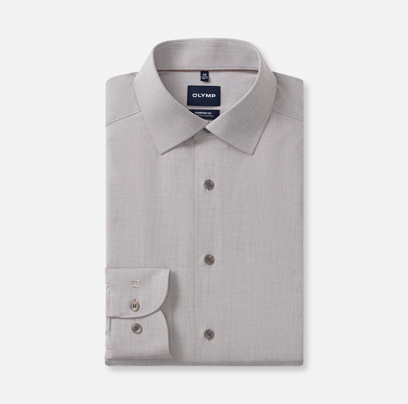 Hemd Herren Caramel – OLYMP Luxor 24/Seven Comfort Fit