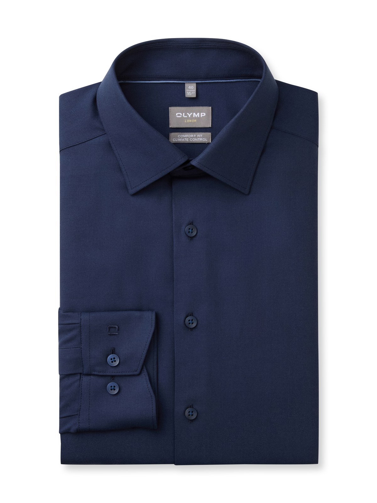 Hemd Herren Marine – OLYMP Luxor 24/Seven Comfort Fit