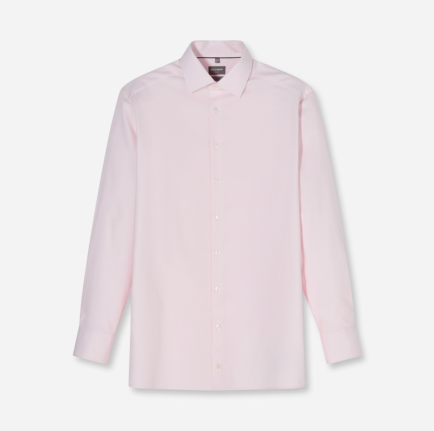 Hemd Herren Rosé – OLYMP Luxor 24/Seven Comfort Fit, Detailansicht