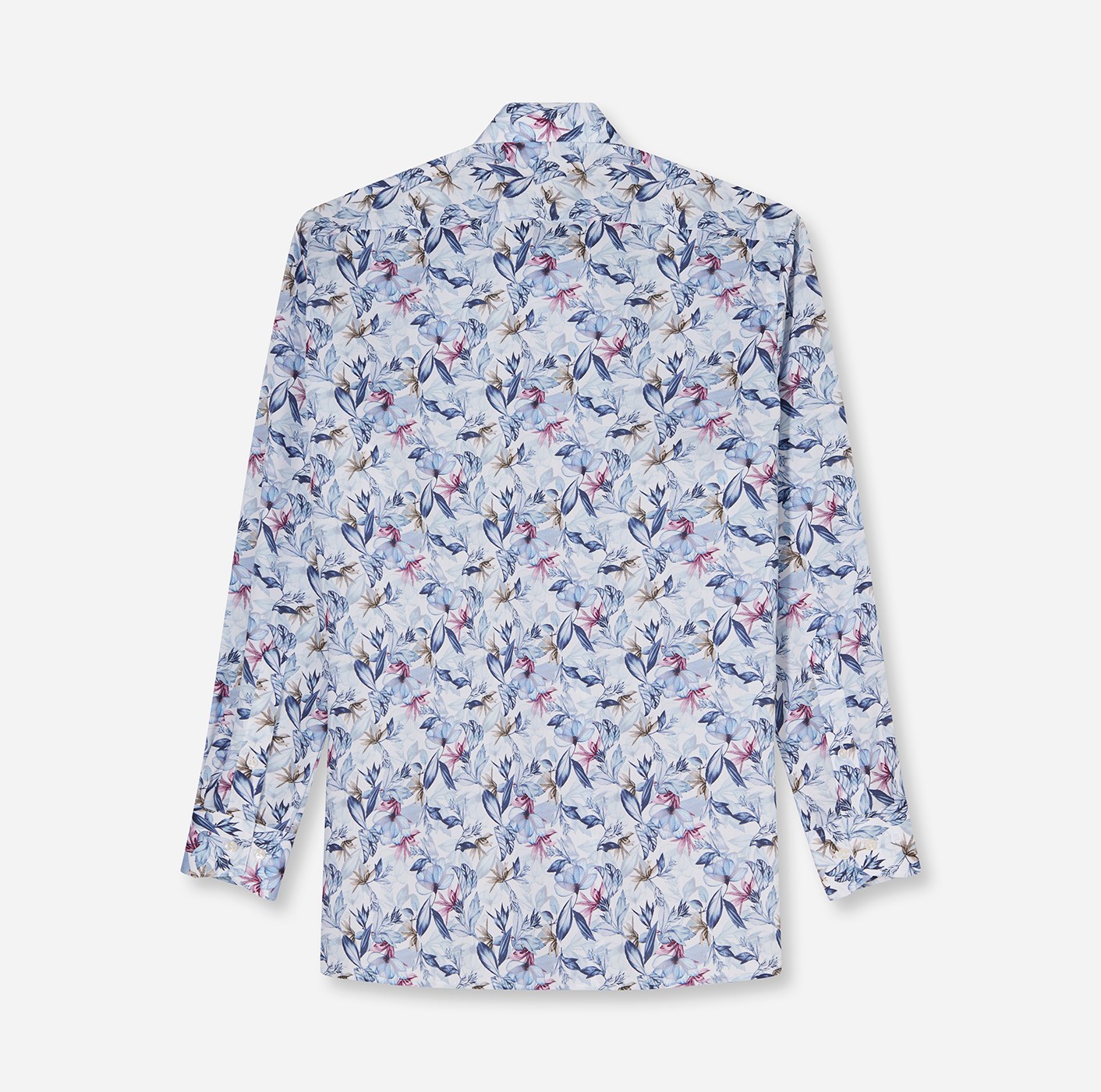 Hemd Herren Marine – OLYMP Luxor Comfort Fit, Detailansicht