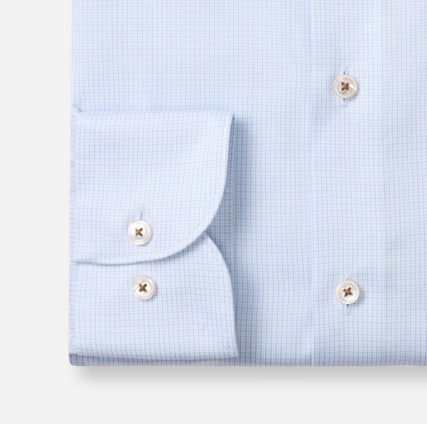 Hemd Herren Bleu – OLYMP Luxor Comfort Fit, Detailansicht