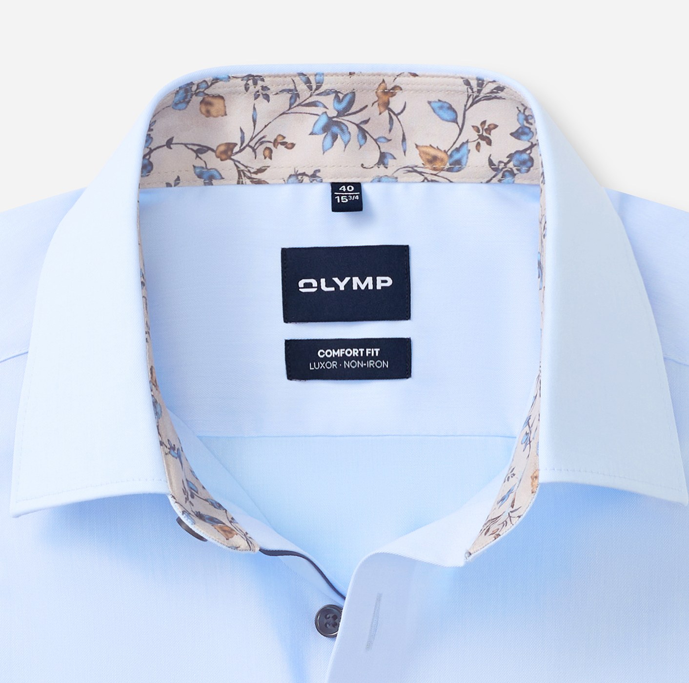 Hemd Herren Sky – OLYMP Luxor Comfort Fit, Detailansicht