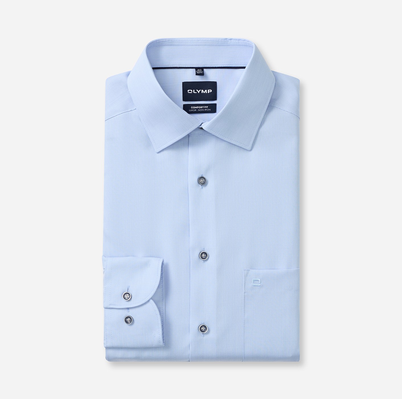 Hemd Herren Bleu – OLYMP Luxor Comfort Fit
