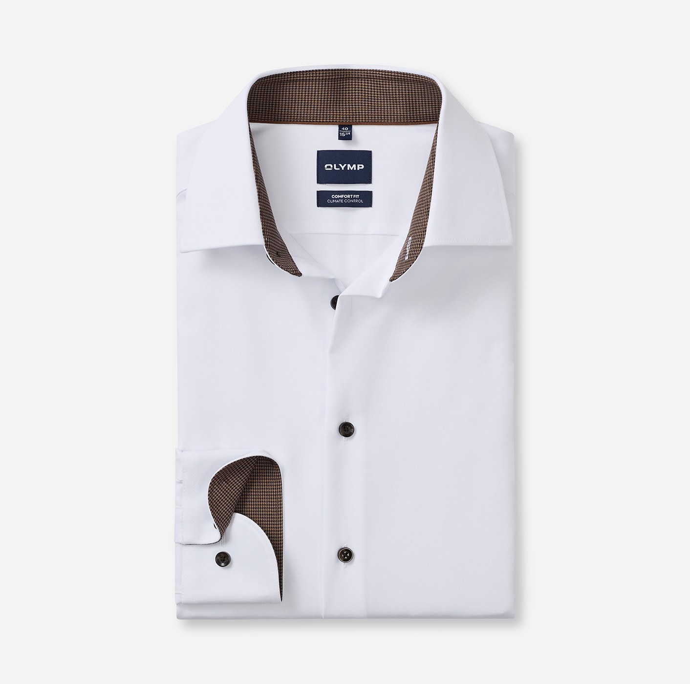 Hemd Herren Weiß – OLYMP Luxor 24/Seven Comfort Fit