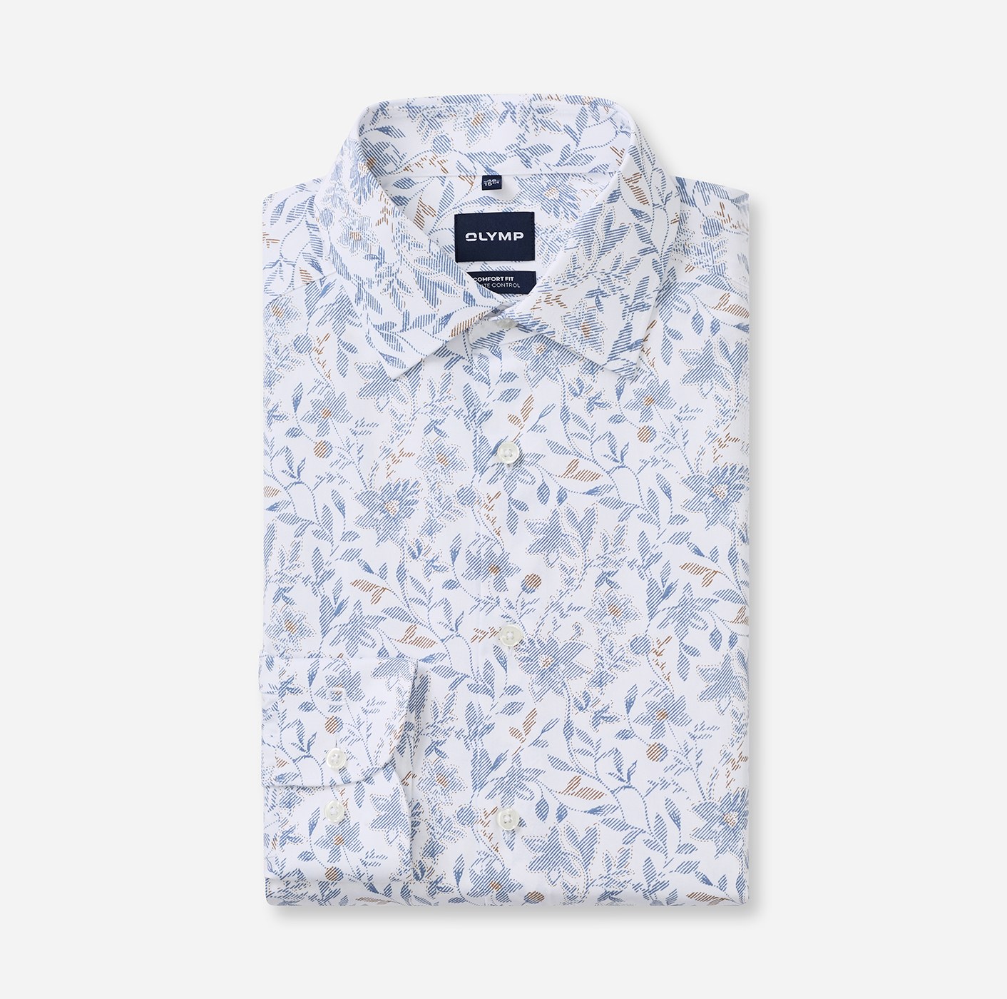 Hemd Herren Weiß – OLYMP Luxor 24/Seven Comfort Fit