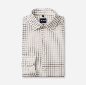Hemd Herren Nougat – OLYMP Luxor 24/Seven Comfort Fit