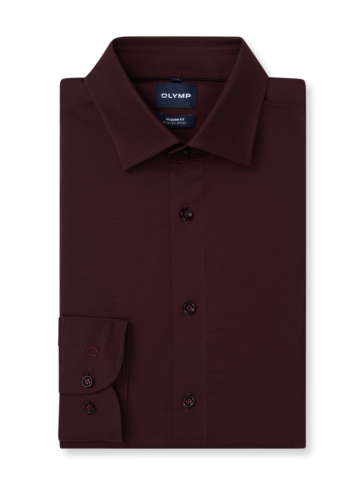 Hemd Herren Bordeaux – OLYMP Luxor 24/Seven Modern Fit