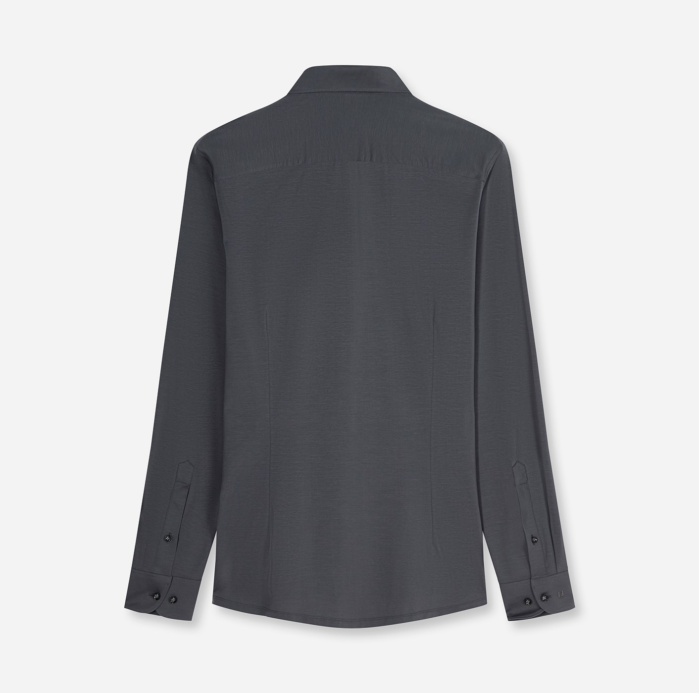 Hemd Herren Graphit – OLYMP Luxor 24/Seven Modern Fit, Detailansicht
