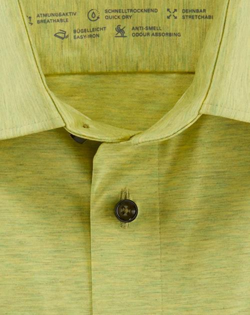 Hemd Herren Hellgrün – OLYMP Luxor 24/Seven Modern Fit, Detailansicht