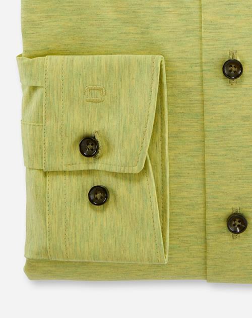 Hemd Herren Hellgrün – OLYMP Luxor 24/Seven Modern Fit, Detailansicht