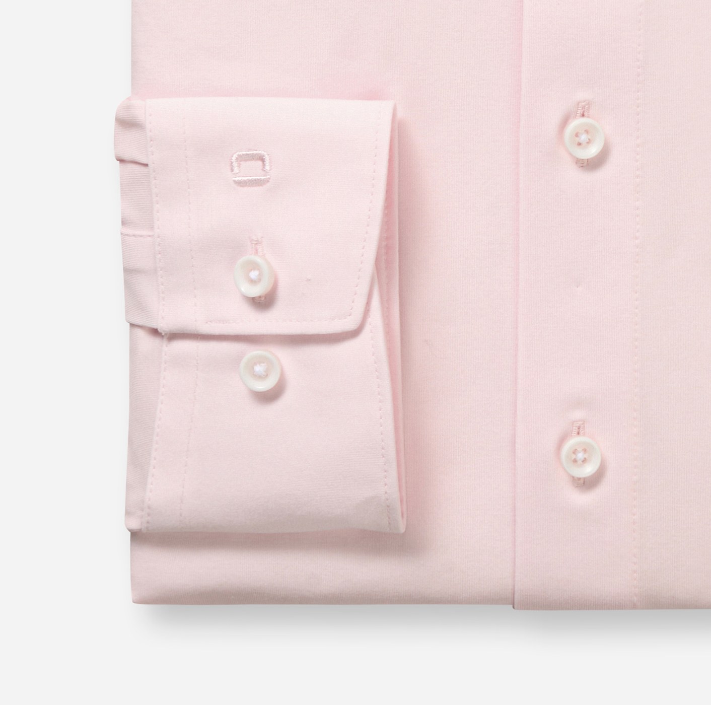 Hemd Herren Hellrosé – OLYMP Luxor 24/Seven Modern Fit, Detailansicht