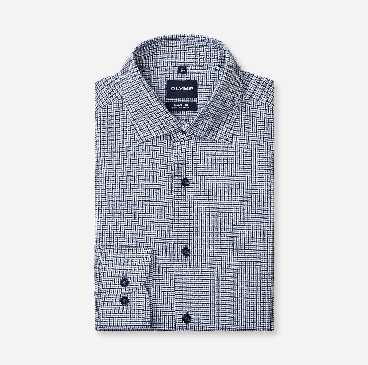 Hemd Herren Marine – OLYMP Luxor 24/Seven Modern Fit