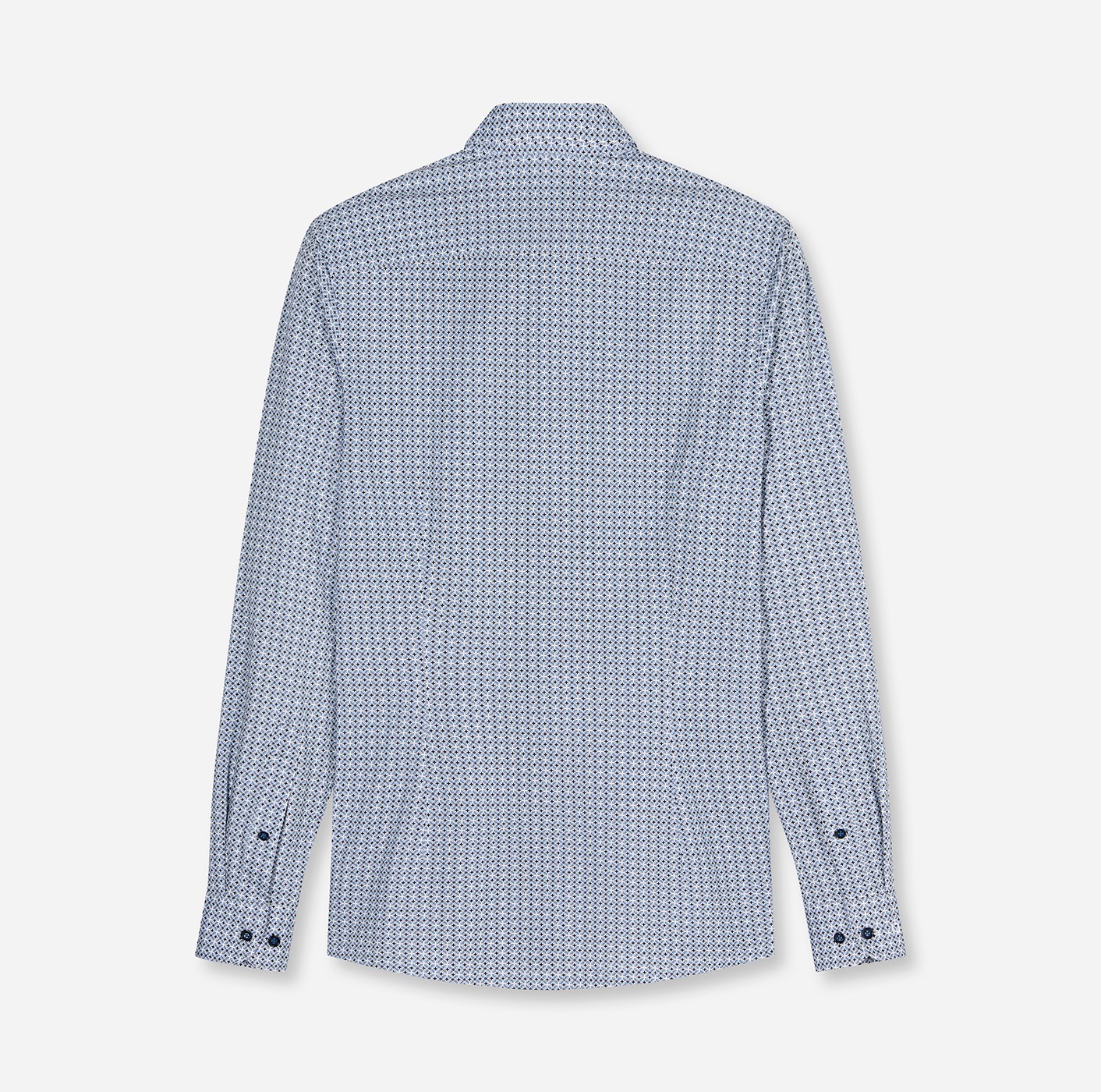 Hemd Herren Bleu – OLYMP Luxor 24/Seven Modern Fit, Detailansicht