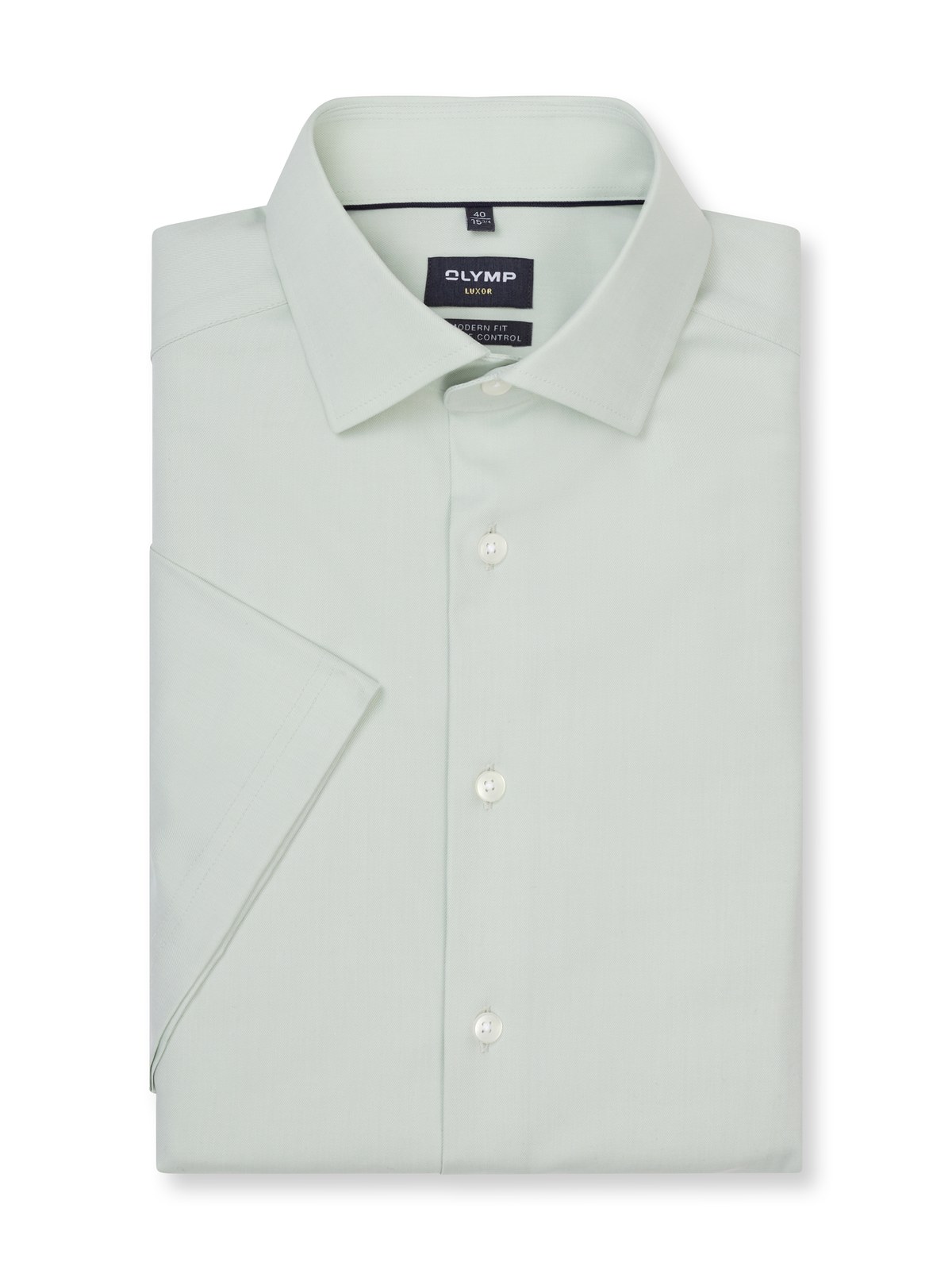 Hemd Herren Limone – OLYMP Luxor 24/Seven Modern Fit, Detailansicht