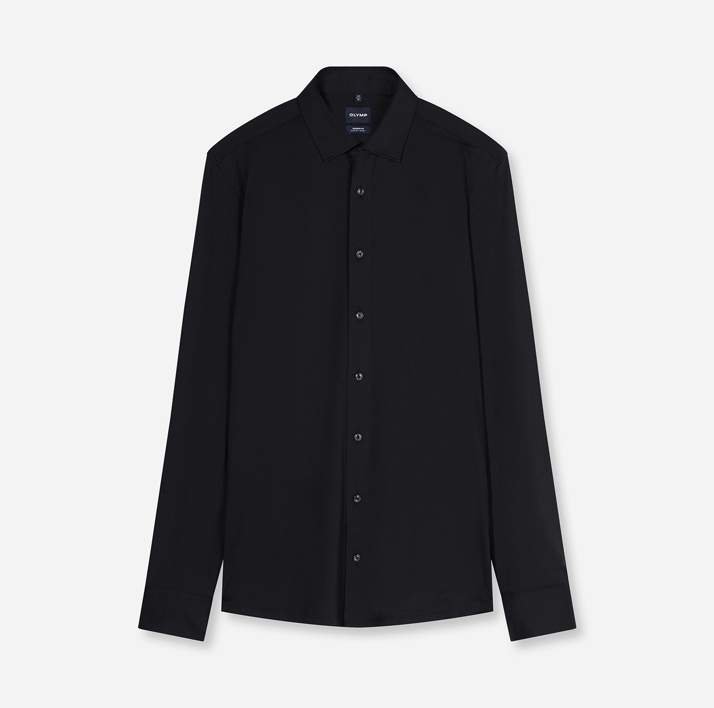 Hemd Herren Schwarz – OLYMP Luxor 24/Seven Modern Fit