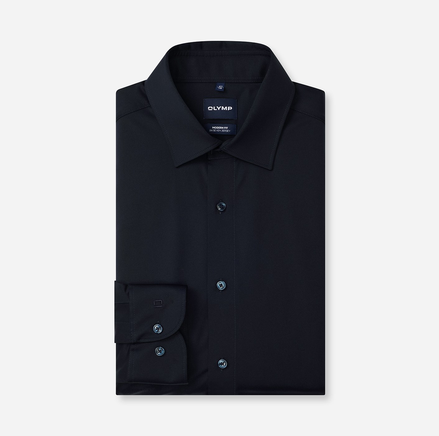 Hemd Herren Marine – OLYMP Luxor 24/Seven Modern Fit