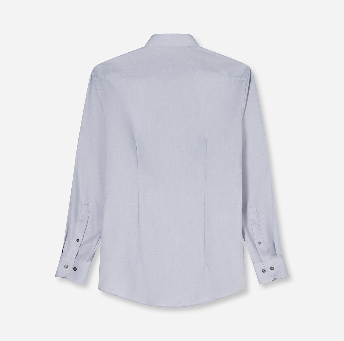 Hemd Herren Silbergrau – OLYMP Luxor Modern Fit, Detailansicht