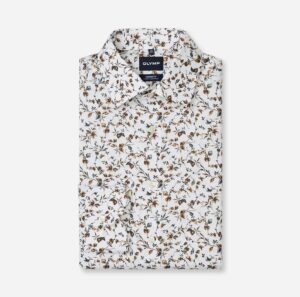 Hemd Herren Natur – OLYMP Luxor Modern Fit Extra langer Arm
