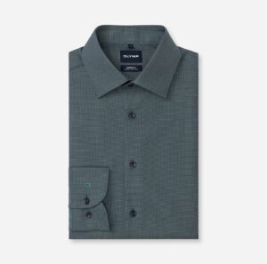 Hemd Herren Grün – OLYMP Luxor Modern Fit Extra langer Arm