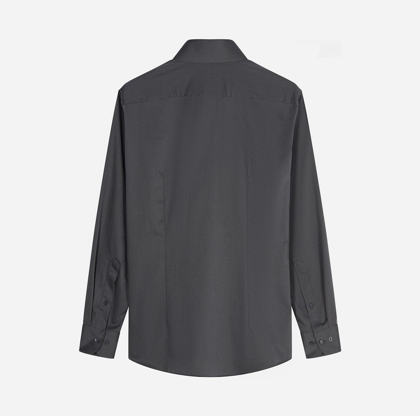 Hemd Herren Anthrazit – OLYMP Luxor Modern Fit, Detailansicht