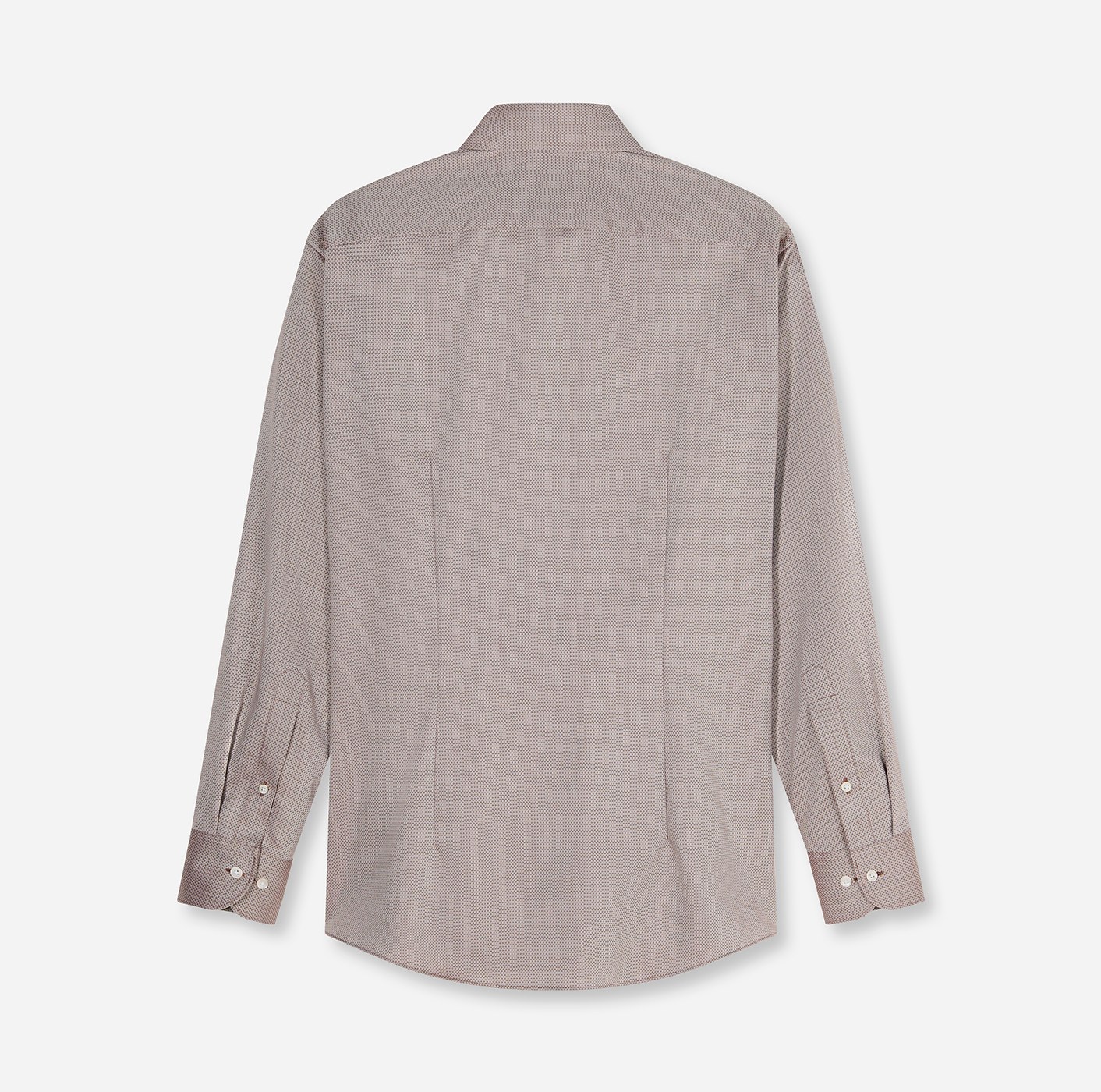 Hemd Herren Rotbraun – OLYMP Luxor Modern Fit, Detailansicht
