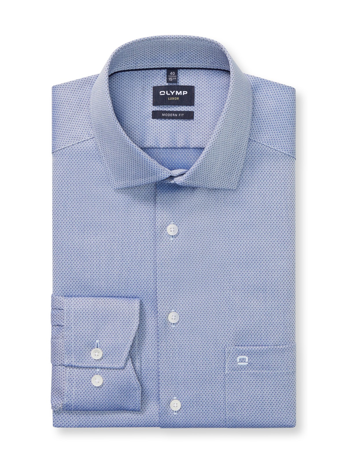 Hemd Herren Royal – OLYMP Luxor Modern Fit, Detailansicht