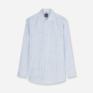 Hemd Herren Bleu – OLYMP Luxor 24/Seven Modern Fit