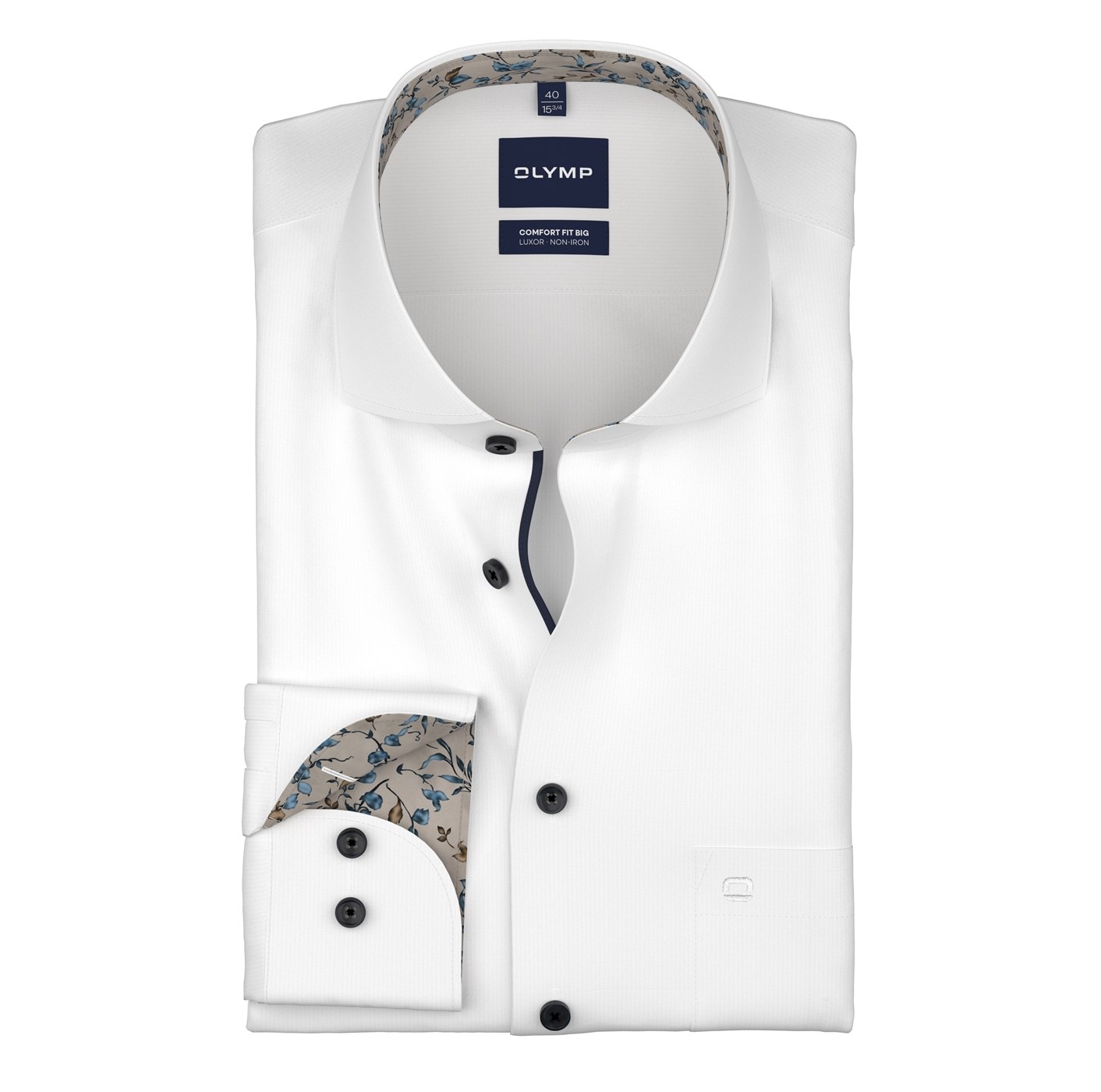 Hemd Herren Weiß – OLYMP Luxor Comfort Fit Big