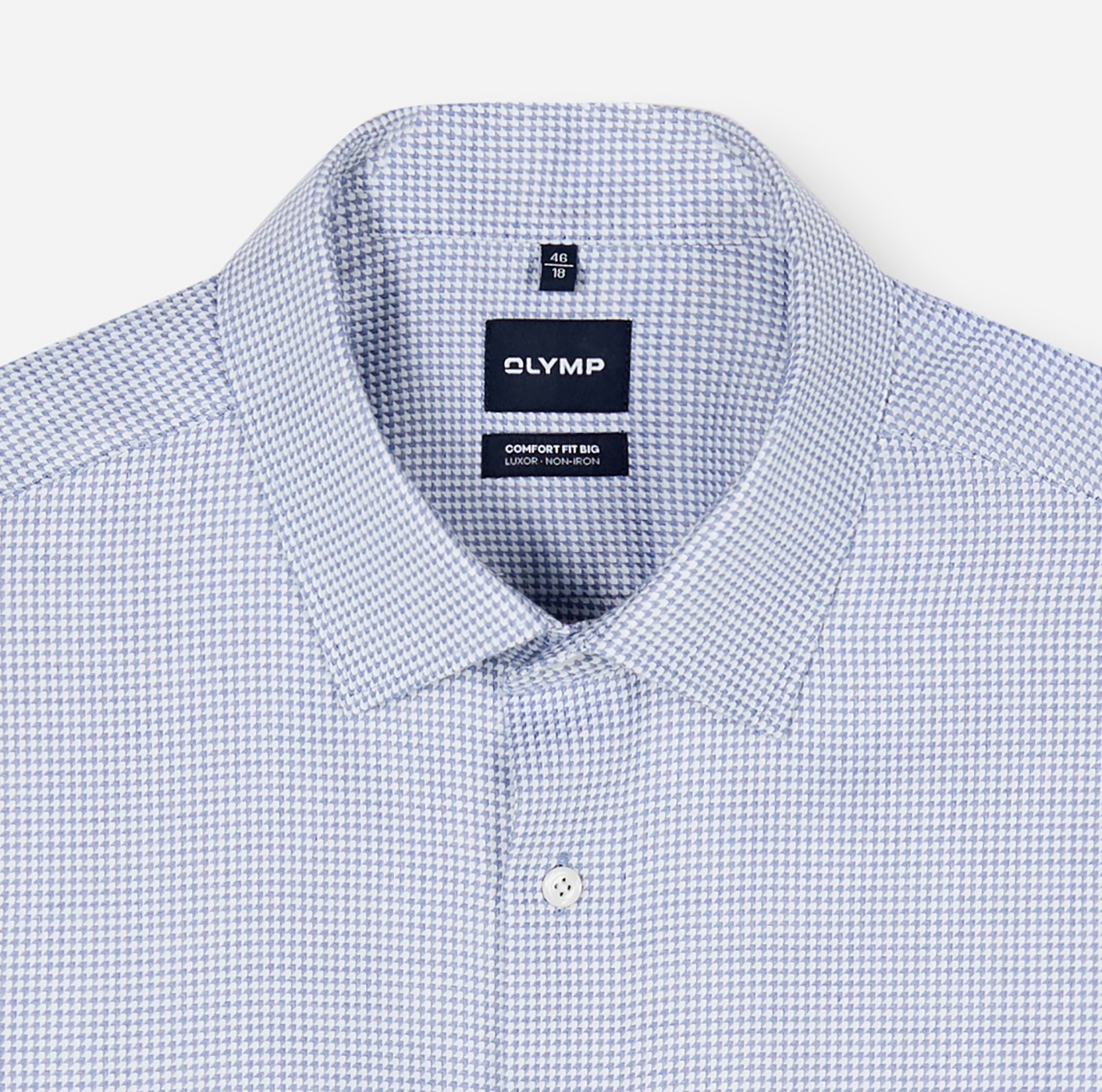 Hemd Herren Royal – OLYMP Luxor Comfort Fit Big, Detailansicht