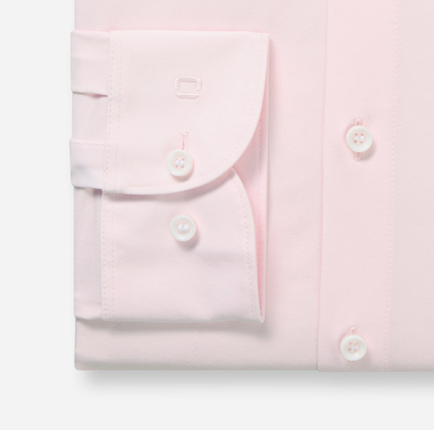Hemd Herren Hellrosé – OLYMP Level Five 24/Seven Body Fit, Detailansicht