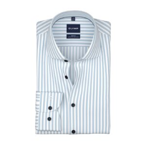 Hemd Herren Bleu – OLYMP Level Five Body Fit