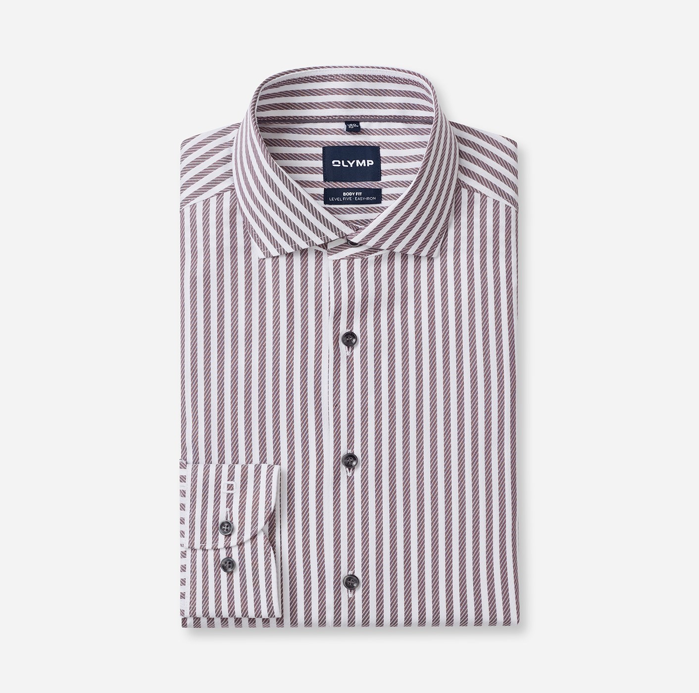 Hemd Herren Bordeaux – OLYMP Level Five Body Fit