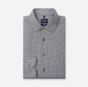 Hemd Herren Silbergrau – OLYMP Level Five 24/Seven Body Fit