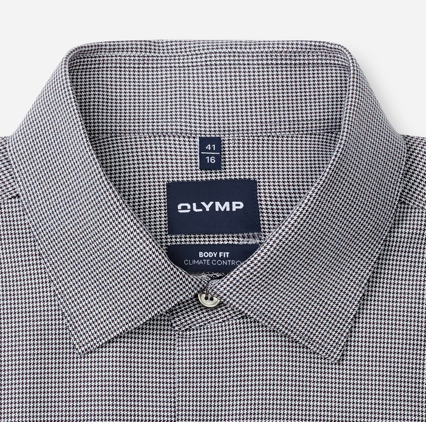 Hemd Herren Silbergrau – OLYMP Level Five 24/Seven Body Fit, Detailansicht