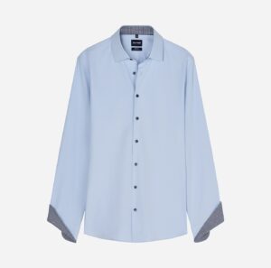 Hemd Herren Bleu – OLYMP Level Five 24/Seven Body Fit